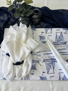 ⁦סט סידור שולחן - בלו⁩ – תמונה ⁦3⁩