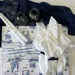 סט סידור שולחן - בלו