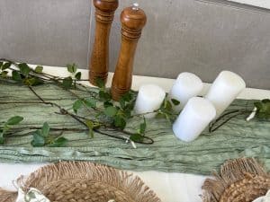 סט סידור שולחן - מנטה – תמונה 4