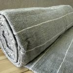 כיסוי מיטה זוגי אפור