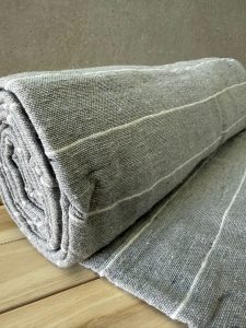 כיסוי מיטה זוגי אפור