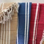 לונג מגבת חוף - 3 צבעים