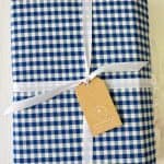 מפת שולחן משבצות - כחול