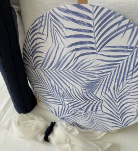 ⁦סט סידור שולחן - נגיעות כחול⁩ – תמונה ⁦2⁩