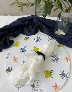 ⁦סט סידור שולחן - זיתים⁩ – תמונה ⁦9⁩