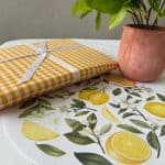 סט סידור שולחן - לימונים