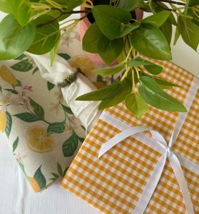 ⁦מפת שולחן משבצות - צהוב⁩ – תמונה ⁦17⁩