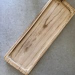 מגש מלבני עץ טבעי