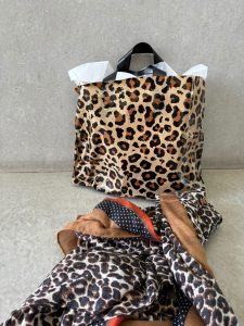 ⁦צעיף שיק חברבורות נמר⁩ – תמונה ⁦5⁩