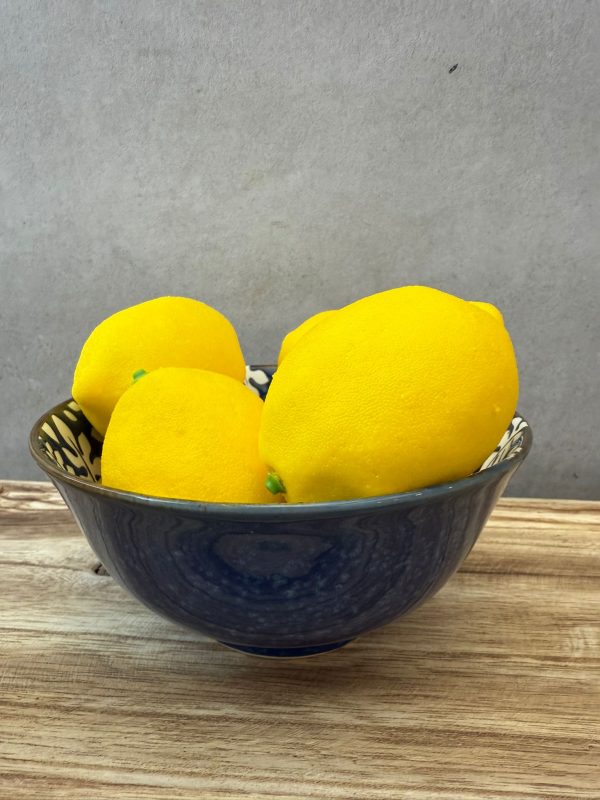 ⁦קעריות הגשה כחולות - עלים⁩ – תמונה ⁦5⁩