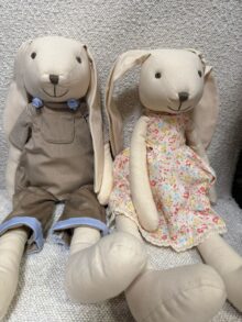 ⁦בובת ארנבון גדולה⁩ – תמונה ⁦4⁩