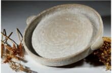 ⁦מגש חרס עם ידיות⁩ – תמונה ⁦3⁩