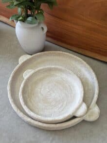 ⁦מגש חרס עם ידיות⁩ – תמונה ⁦4⁩