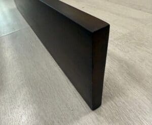 ⁦מדף עץ צבע אגוז⁩ – תמונה ⁦4⁩