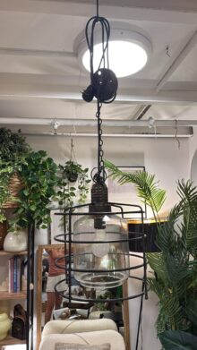 ⁦מנורת תקרה בסגנון עששית⁩ – תמונה ⁦2⁩