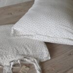 סט מצעים יחיד מכותנה דוגמת פרחים