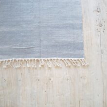 ⁦שטיח כותנה אפור/בז'⁩ – תמונה ⁦2⁩