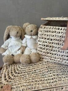 ⁦תיבת קש רצועות עור⁩ – תמונה ⁦3⁩