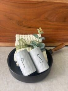 ⁦מחבת קרמית ידית עץ⁩ – תמונה ⁦7⁩