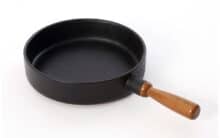 ⁦מחבת קרמית ידית עץ⁩ – תמונה ⁦11⁩