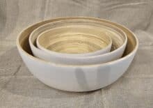 ⁦סט קערות הגשה במבוק⁩ – תמונה ⁦13⁩