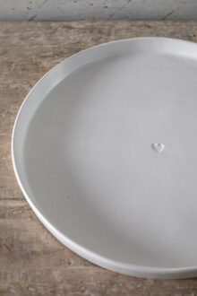 צלחת הגשה לב