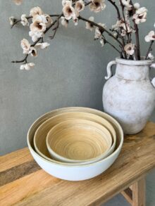 ⁦סט קערות הגשה במבוק⁩ – תמונה ⁦11⁩