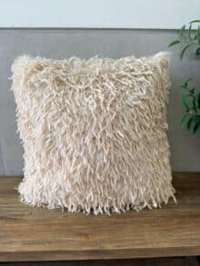 ⁦כרית נוצות פלאפית שמנת⁩ – תמונה ⁦5⁩