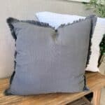 כרית איידן אפורה