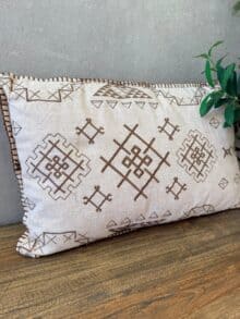 ⁦כרית בנדונה - שמנת⁩ – תמונה ⁦3⁩