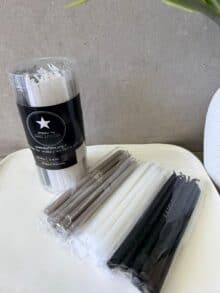 חבילת נרות חנוכה מיקס אפור – תמונה 7