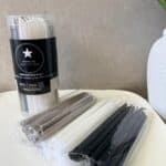 חבילת נרות חנוכה מיקס אפור