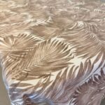 מפת שולחן עצי דקל - חום