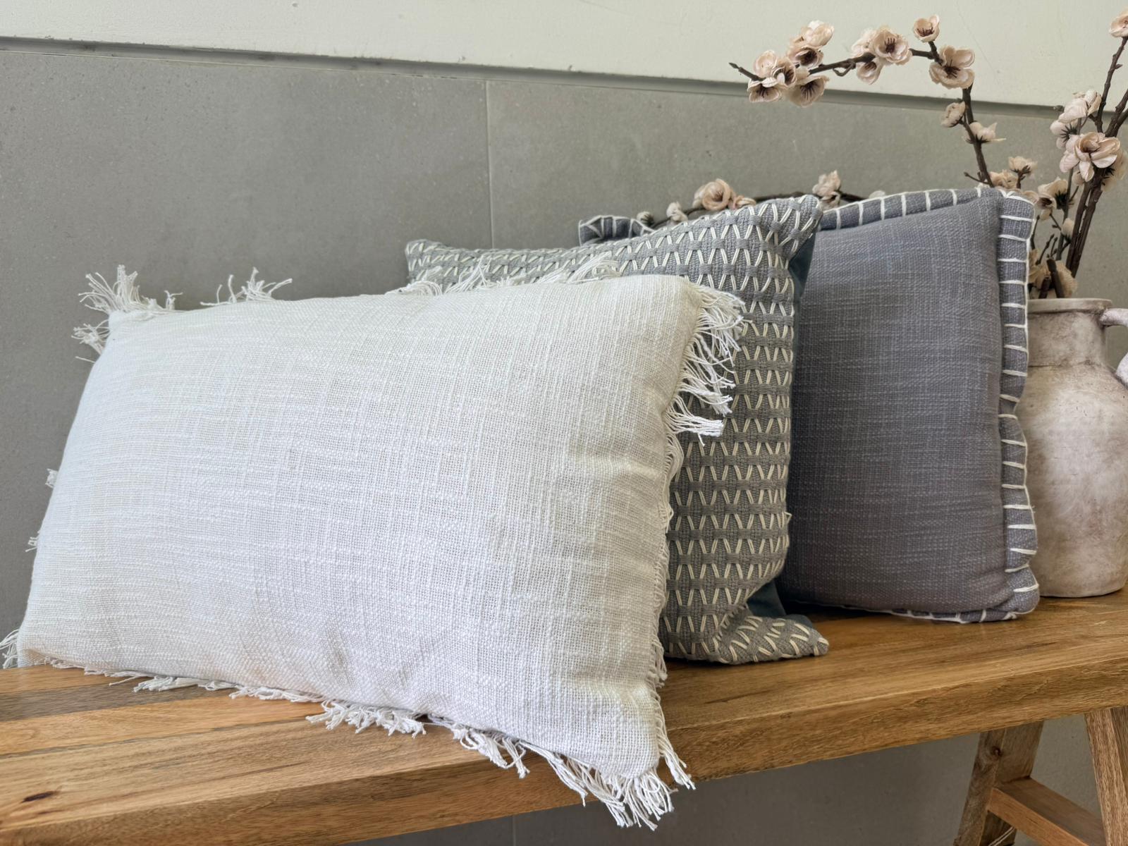 סט כריות גריי (2) סט כריות לייט גריי – תמונה 3