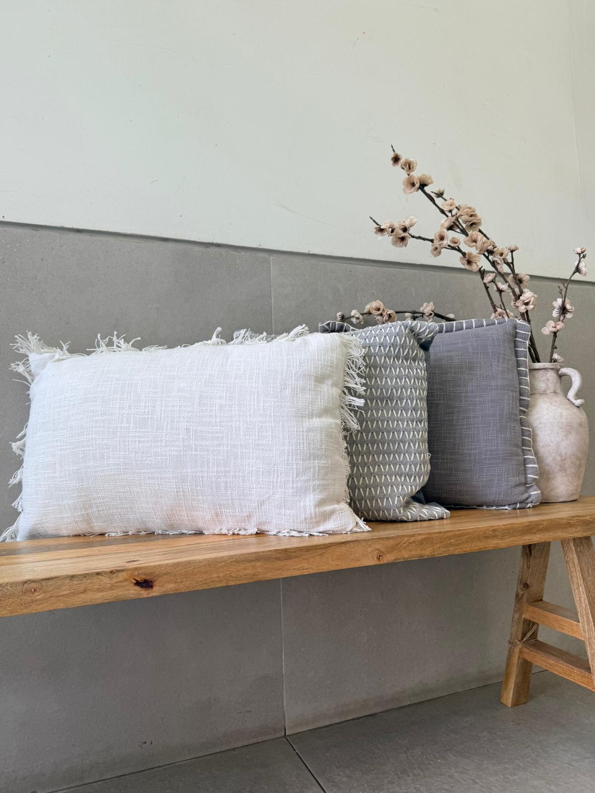 סט כריות גריי (3) סט כריות לייט גריי – תמונה 2