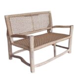 כורסא זוגית עץ טיק