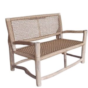 כורסא זוגית עץ טיק