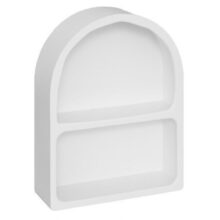 ⁦מדף קשת לבן⁩ – תמונה ⁦6⁩