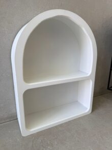 ⁦מדף קשת לבן⁩ – תמונה ⁦4⁩