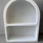 מדף קשת לבן
