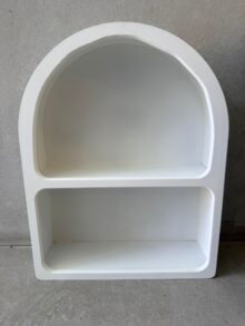 מדף קשת לבן
