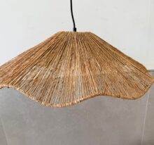 מנורת תקרה פרח יוטה