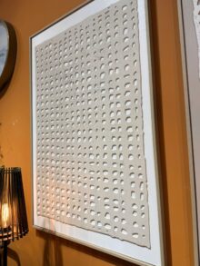 ⁦זוג תמונת קיר אמנותית עם טקסטורה⁩ – תמונה ⁦4⁩