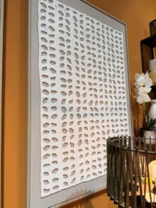 ⁦זוג תמונת קיר אמנותית עם טקסטורה⁩ – תמונה ⁦2⁩