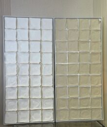 זוג תמונת קיר אמנותית קוביות