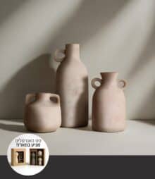 ⁦אגרטל רומאי - סט שלישיה⁩ – תמונה ⁦5⁩